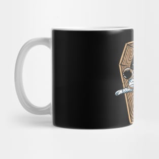 Astronaut come out of the coffin Mug